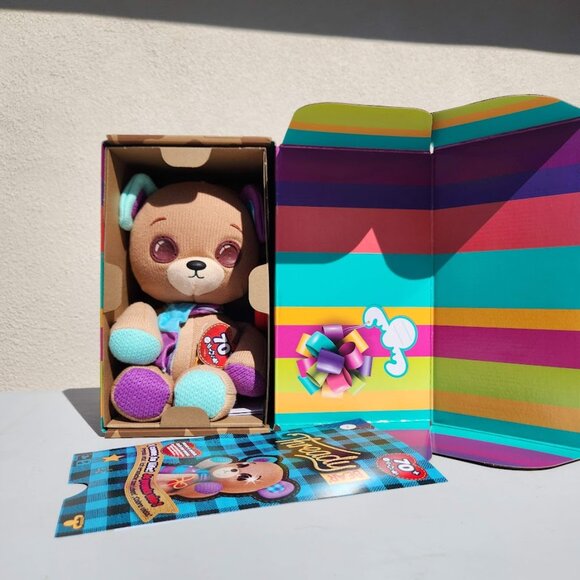 NEW Interactive 14" Teddy Bear Plush Toy 70+ Expressions and Reactions Feelings - Picture 9 of 17